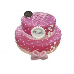 Pièce Montée Coeurs Matelassés