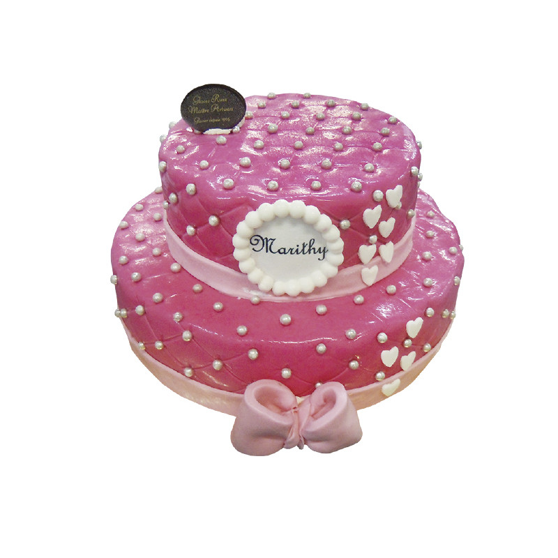 Pièce Montée Coeurs Matelassés