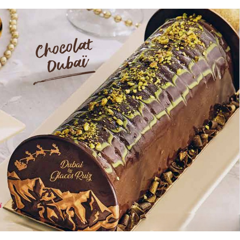 Nouveauté : Bûche Dubaï by Ruiz