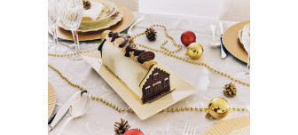 Bûche Jardin d'Hiver