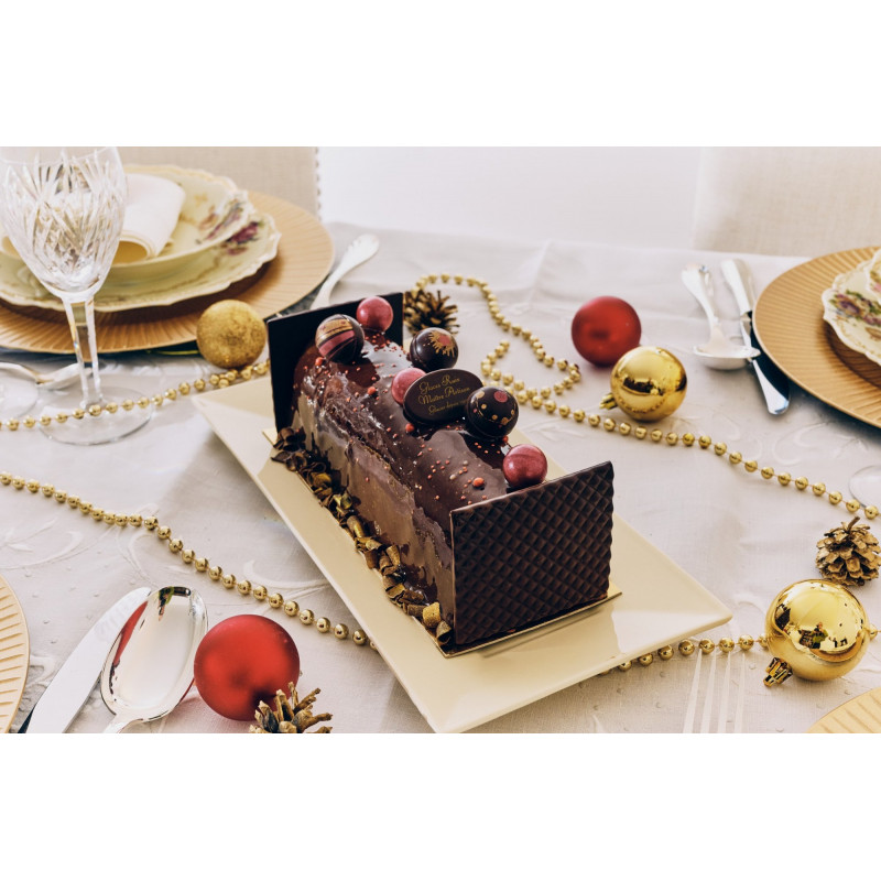 Bûche Trois Chocolats