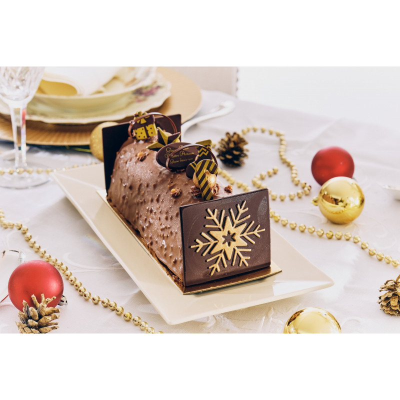 Bûche Rocher Mandarine - Chuchard