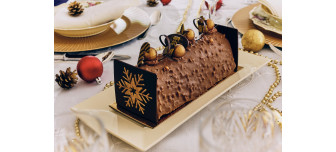 Bûche Rocher Mandarine - Chuchard