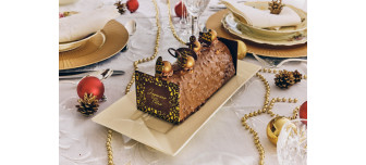 Bûche Rocher Mandarine - Chuchard