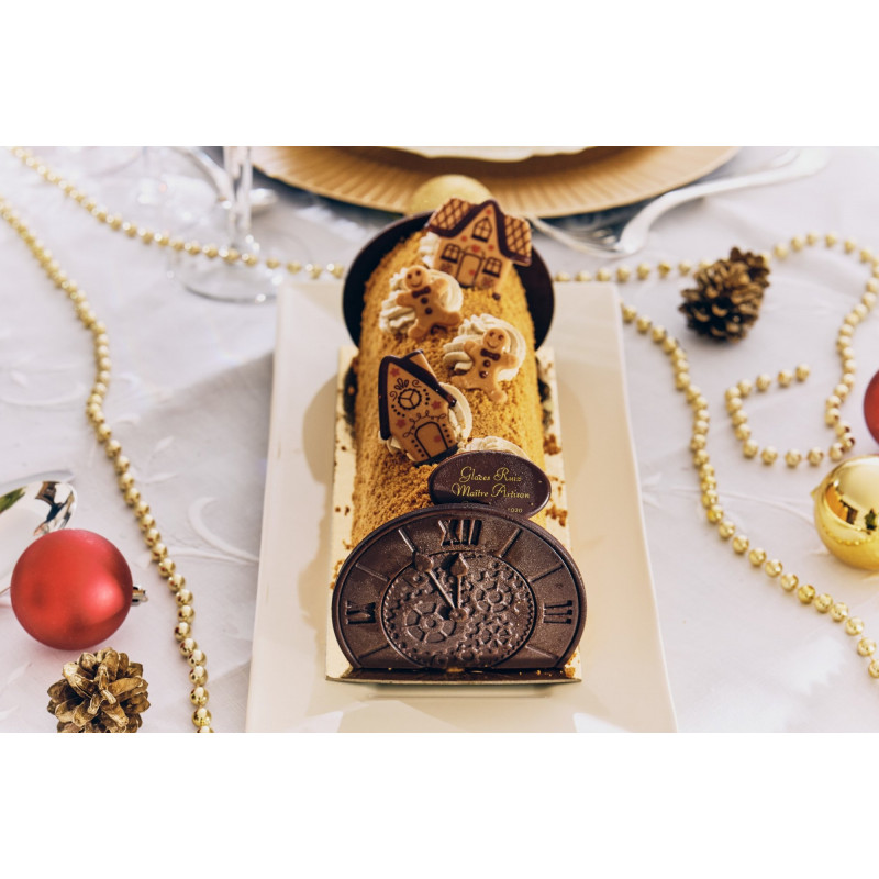 Bûche Petit Biscuit