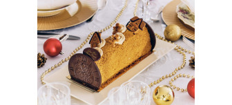 Bûche Petit Biscuit