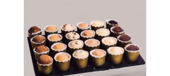 Plateau de boules de Crèmes glacées