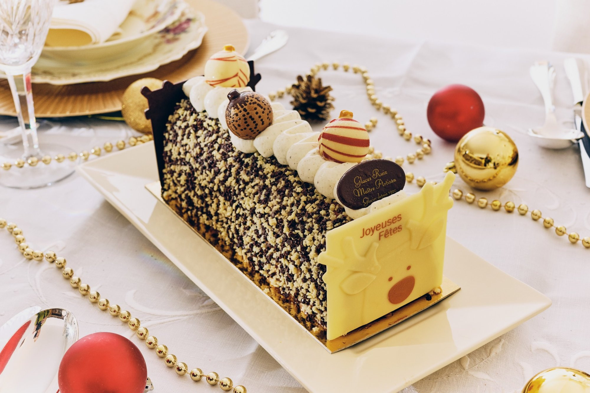 La bûche emblématique de la Maison Ruiz