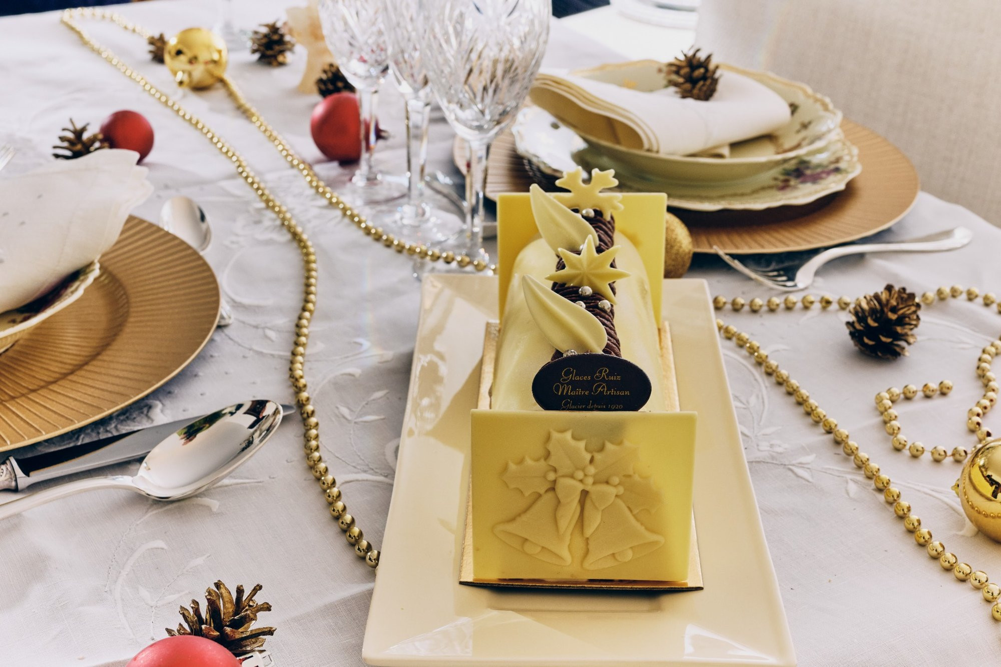 La bûche brookie inspiré du famaux biscuit New yorkais - brownie et cookie