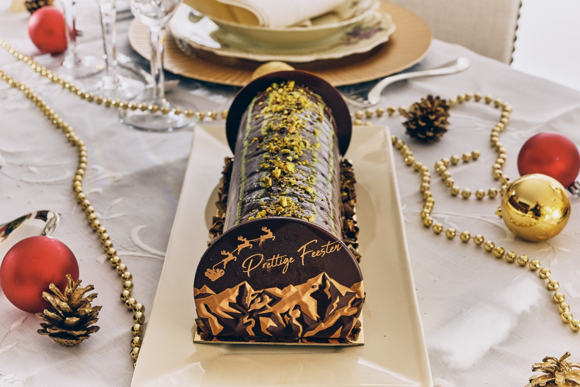 La bûche Dubaï de chez Ruiz